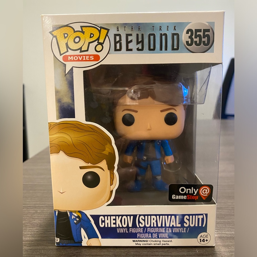 Funko Pop! Vinyl: Star Trek - Chekov (Survival Suit) - GameStop (Exclusive) #355